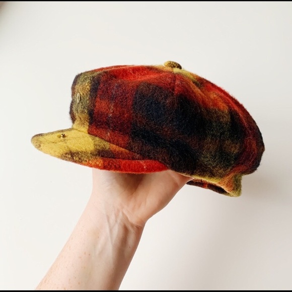 Vintage Wool Newsboy Cap - Picture 1 of 3